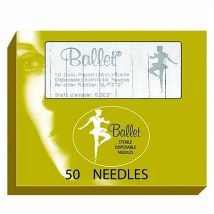 HOF Ballet Needle Gold BL/G2 Pk50