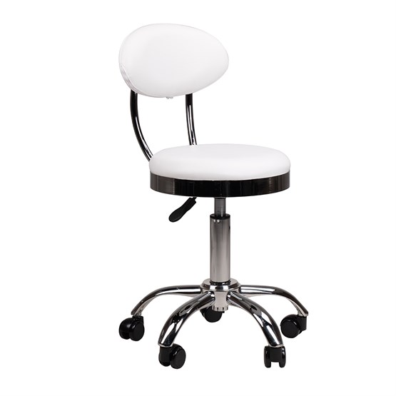 HOF SkinMate Astra Support Stool - White