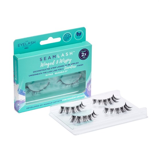 The Eyelash Emporium Seamlash Winged And Wispy Deconstructed Strip Lash Refill - 2 Pack