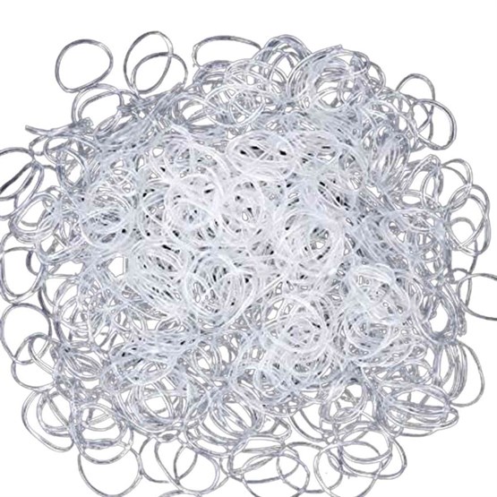 Head-Gear Clear Elastic Hair Bands (500)