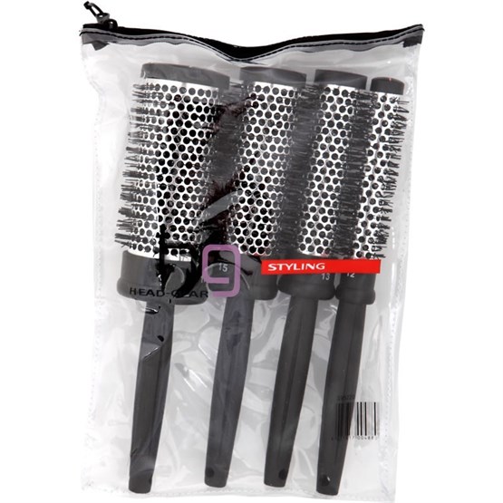 Head-Gear Quattro 4 Piece Brush Set