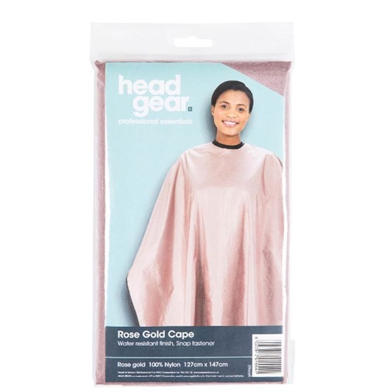 Head-Gear Rose Gold Cape