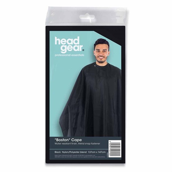 Head-Gear Boston Gents Standard Cape - Black