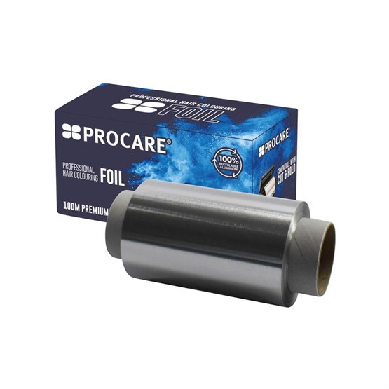 Procare Aluminium Foil 100mm x 100m - Silver