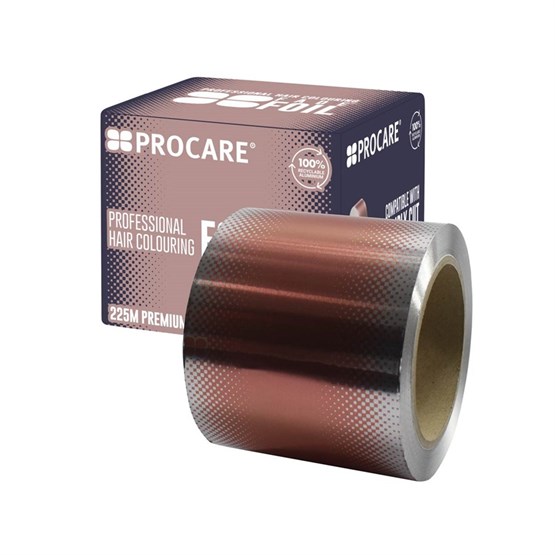 Procare Aluminium Foil 100mm x 225m - Rose Gold