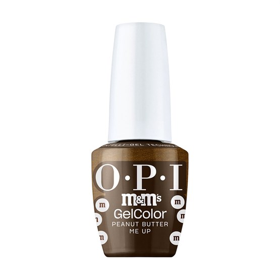 OPI x M&M's Gelcolor HEMA-Free 15ml - Peanut Butter Me Up