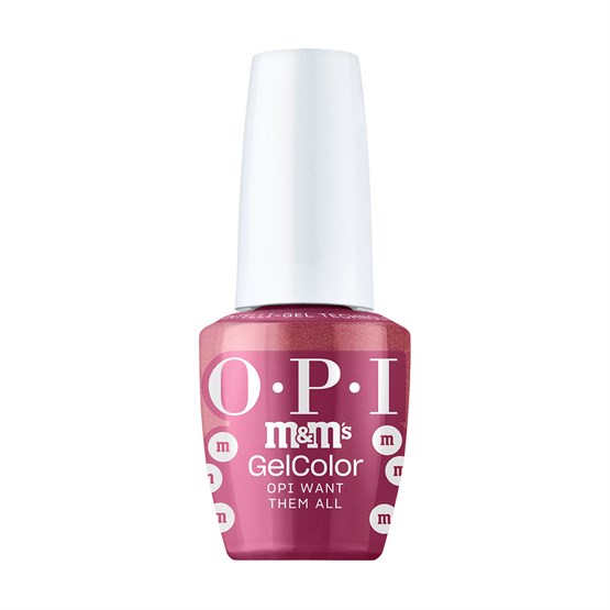 OPI x M&M's Gelcolor HEMA-Free 15ml - OPI Want Them All