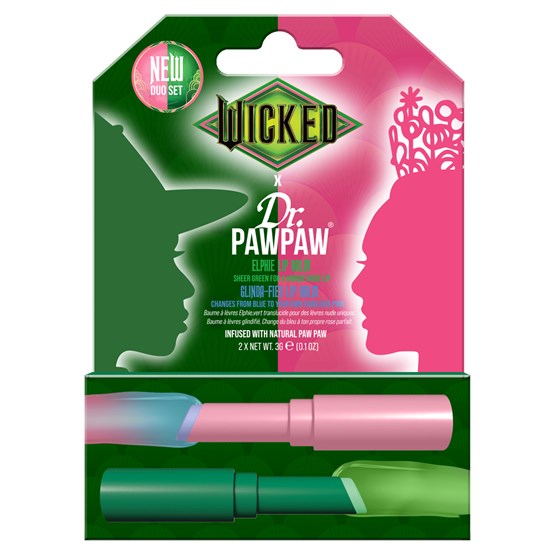Dr. PAWPAW x Wicked Elphie & Glinda-fied Lip Balm Duo