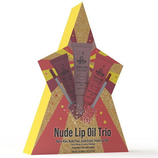 Dr. PAWPAW Nude Tinted Lip Oil Trio