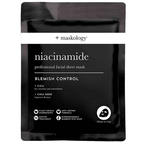 +maskology Niacinamide Professional Sheet Mask