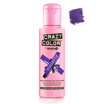 Crazy Color Hair Colour Creme 100ml - Violette