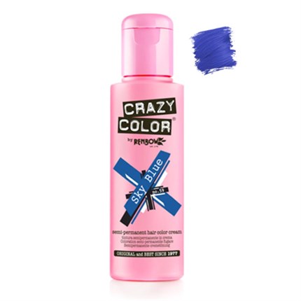 Crazy Color Hair Colour Creme 100ml - Sky Blue