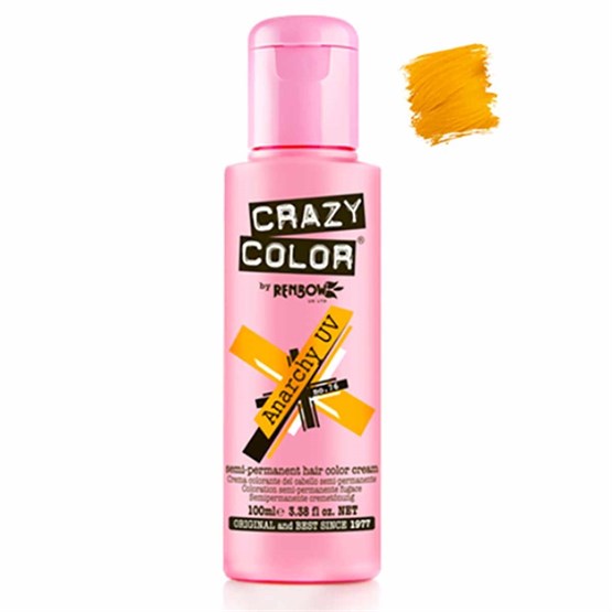 Crazy Color Hair Colour Creme 100ml - Anarchy UV