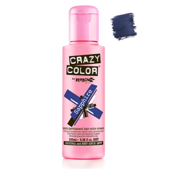 Crazy Color Hair Colour Creme 100ml - Sapphire