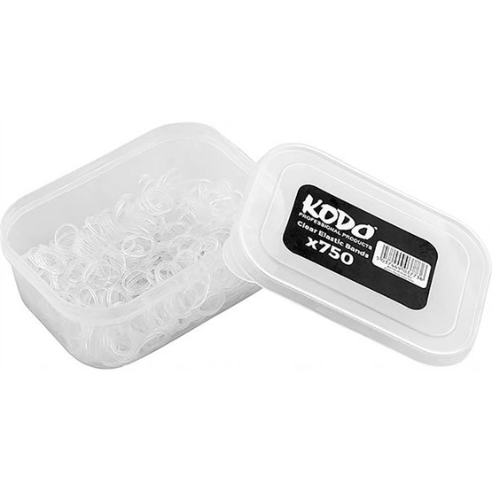 Kodo Elastic Bands 750pk - Clear