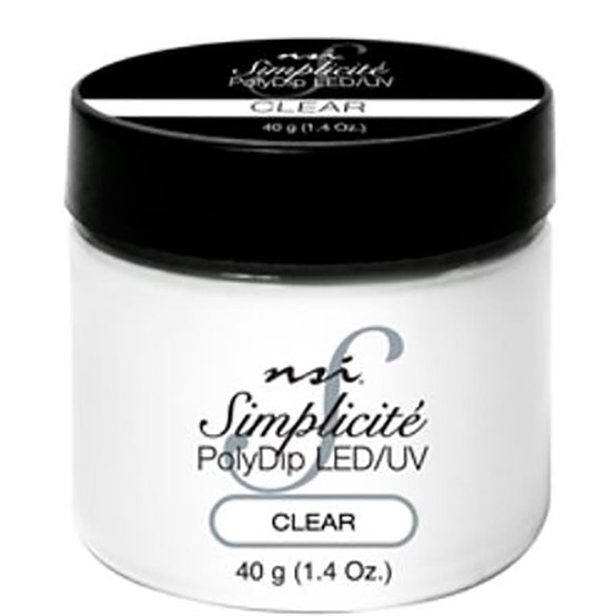 NSI Simplicité PolyDip Powder 40gms - Clear