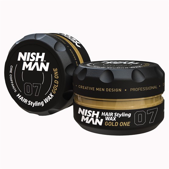 Nishman Hair Styling Aqua Wax 150ml - 07 Gold One