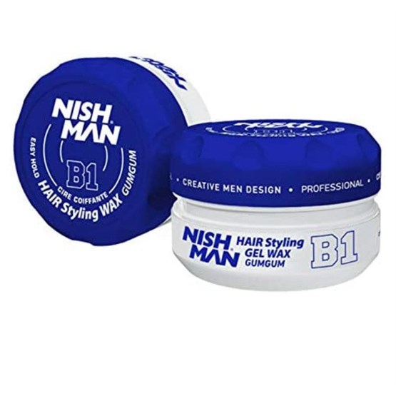 Nishman Hair Styling Aqua Gel Wax 300ml  - B1 Gumgum