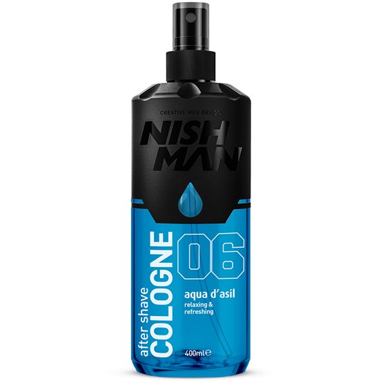 Nishman Aftershave Cologne 400ml - 06 Aqua D'Asil