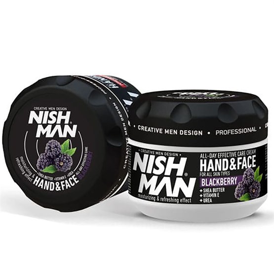 Nishman Blackberry Extract Hand & Face Cream 300ml