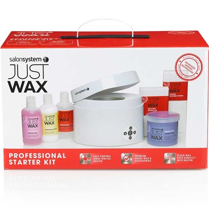 Salon System Just Wax Professional Heater Starter Kit