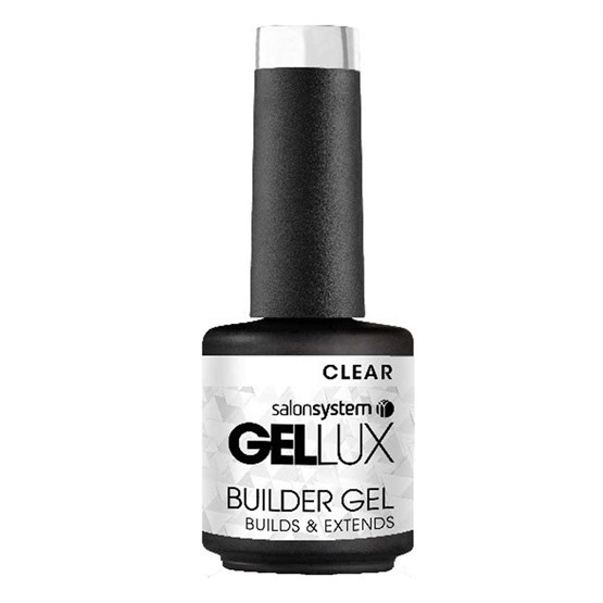 Salon System Gellux Builder Gel 15ml - Clear