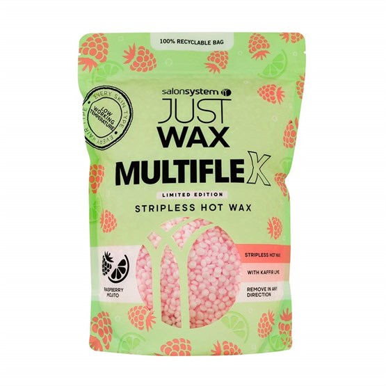 Salon System Just Wax Multiflex Beads 700g - Rasberry Mojito