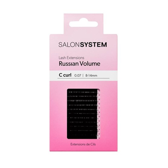 Salon System Russian Volume - 0.07 - C Curl - 8-14mm