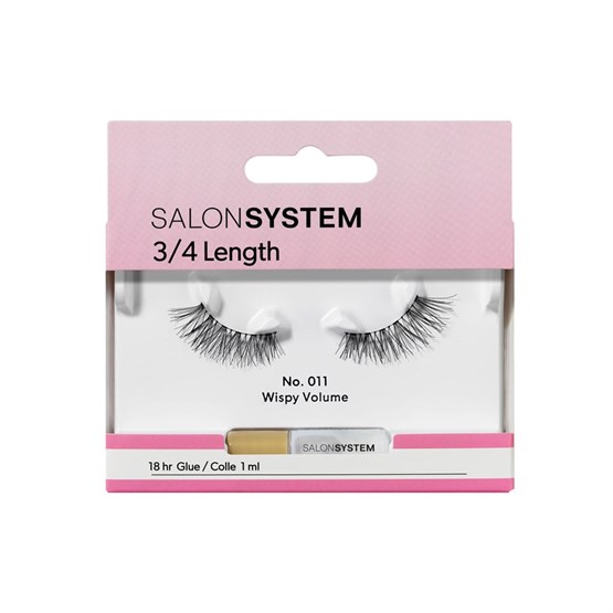 Salon System Strip Lash 3/4 Length - 011