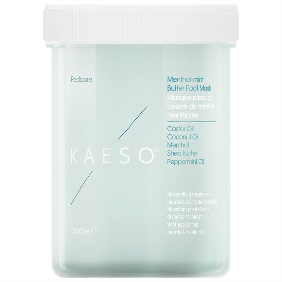 Kaeso Pedicure Menthol-Mint Butter Foot Mask 1.2 Litre