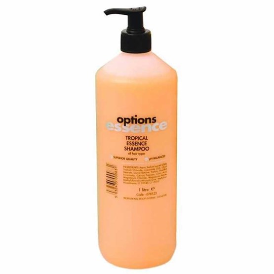 Options Essence Tropical Shampoo 1 Litre