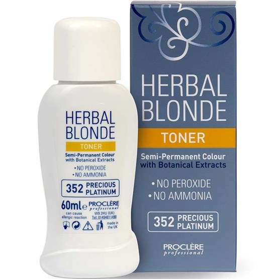 Proclere Herbal Blonde Toner 60ml - Precious Platinum