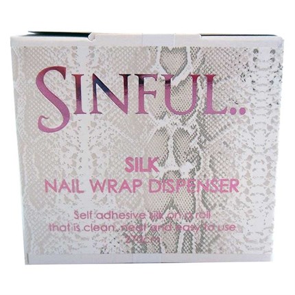Sinful China Silk Nail Wrap Dispenser - 2.7M