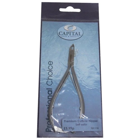 Capital Cuticle Nipper Premium - Soft Satin