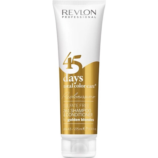 Revlon 45 Days Total Color Care 2 in 1 Shampoo & Conditioner - Golden Blondes