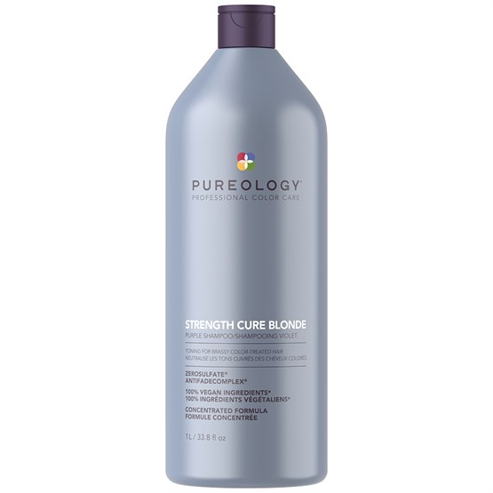 Pureology Strength Cure Blonde Purple Shampoo 1 Litre