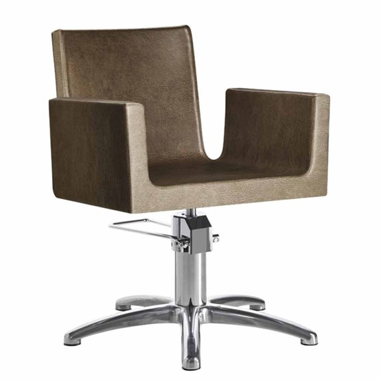 Luca Rossini Mia Chair [lockable, hydraulic pump] + Five Star Base