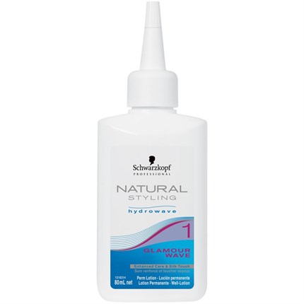 Schwarzkopf Natural Styling Hydrowave Glamour Wave Single Perm - 2 (for Tinted/Highlighted Hair)