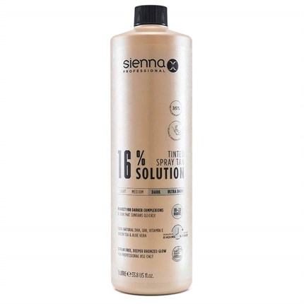 Sienna X Spray Tan Solution 16% DHA - 1 Litre