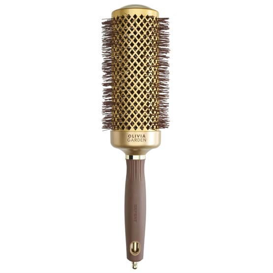 Olivia Garden Expert Blowout Speed Wavy Bristles Gold & Brown 55mm