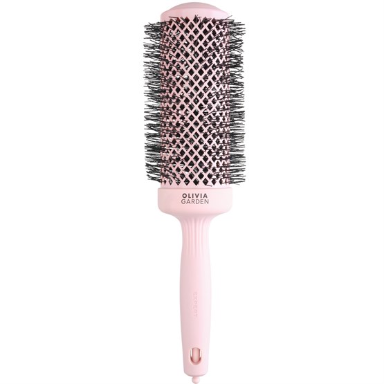 Olivia Garden Expert Blowout Speed Wavy Bristles Pastel Pink 55mm
