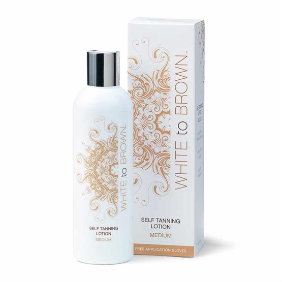 WHITE to BROWN Self Tanning Lotion 250ml - Medium