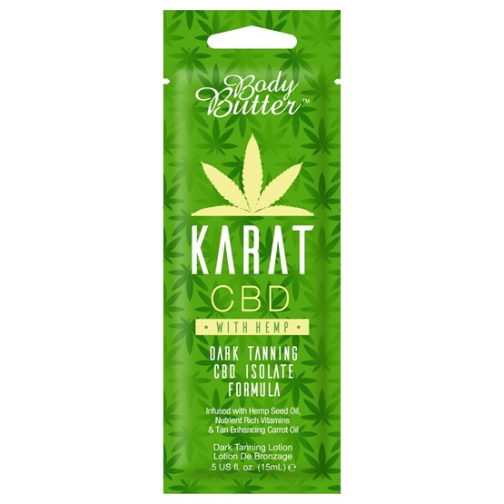 Body Butter Karat Sachet 15ml - CBD Hemp