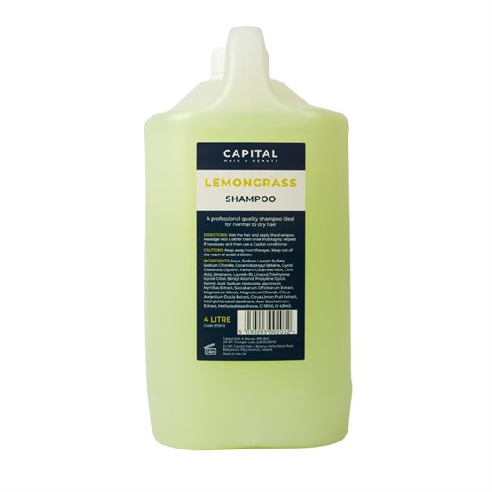 Capital Shampoo 4 Litre - Lemongrass