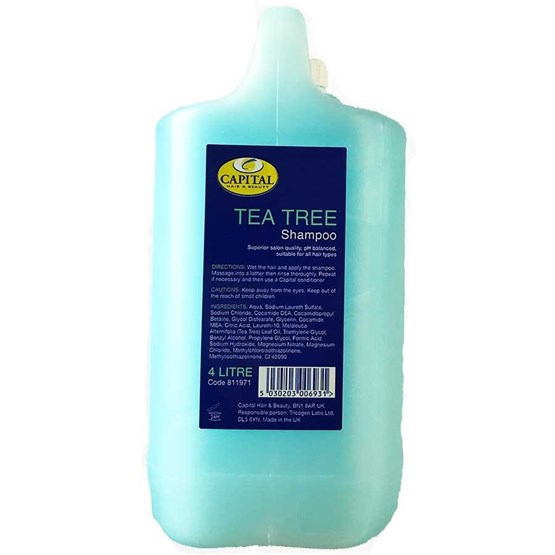 Capital Shampoo 4 Litre - Tea Tree