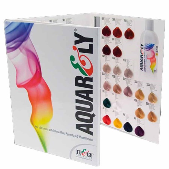 Aquarely Intense Ash Shade Chart