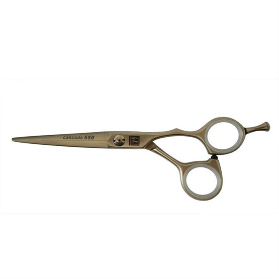 TRI Cascade Champagne Offset Scissors 5.5