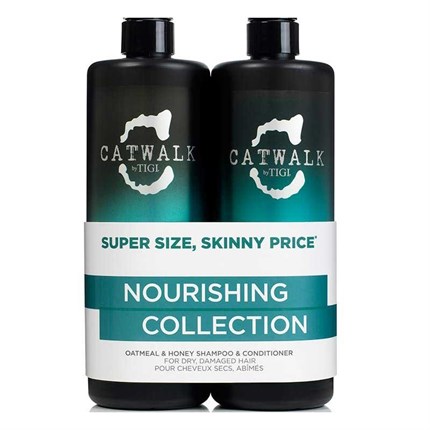 TIGI Catwalk Honey & Oatmeal Shampoo/Conditioner 750ml Tween Duo
