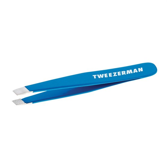 Tweezerman Mini Slant Bahama Blue