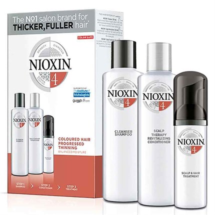 Nioxin Trial Kit System 4 - For Coloured Hair with Progressed Thinning